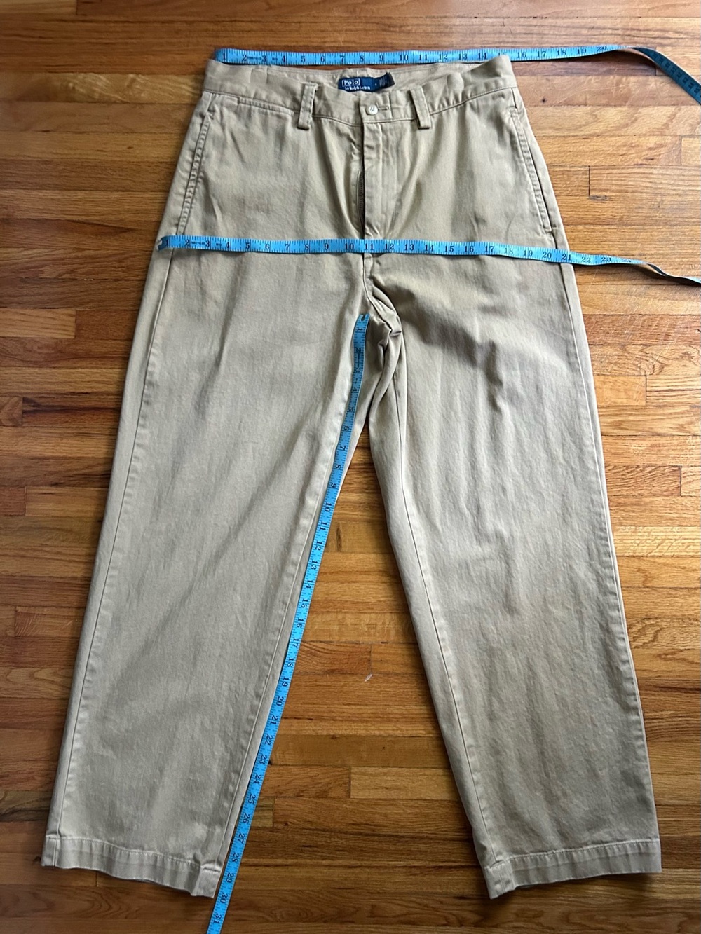 Polo Ralph Lauren High Rise Waist 100% cotton pants